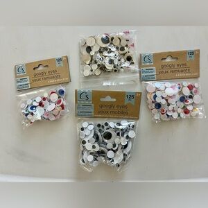 Assorted Googly Eyes Packs